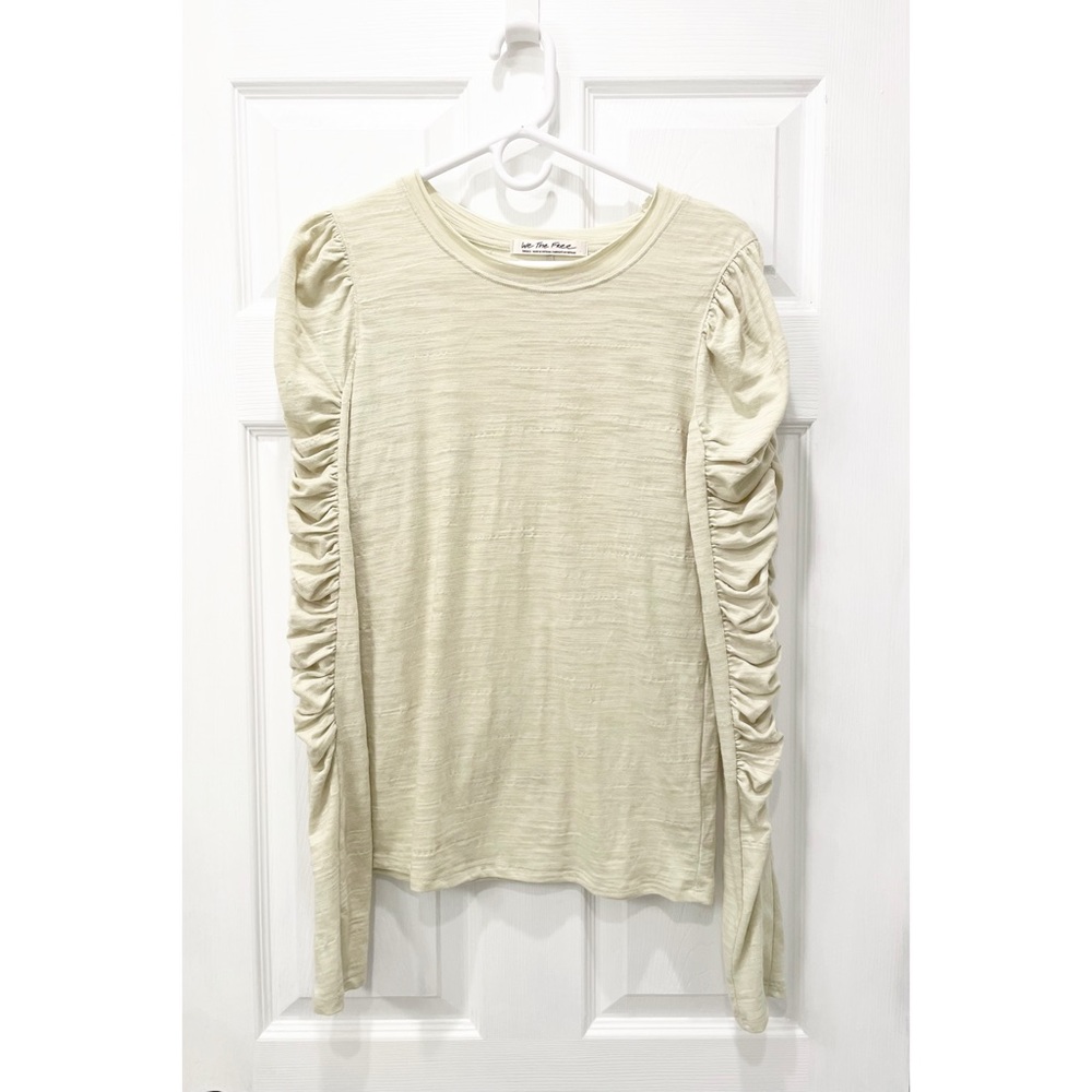We the Free Women's Natasha Ruched-Sleeve T-Shirt